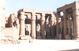 Statues at the Temple of Karnack (Luxor)